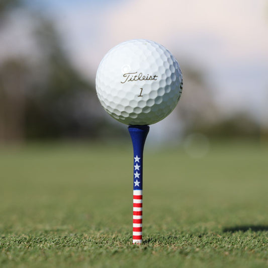 Stars and Stripes (USA Flag Golf Tee) 100 Count