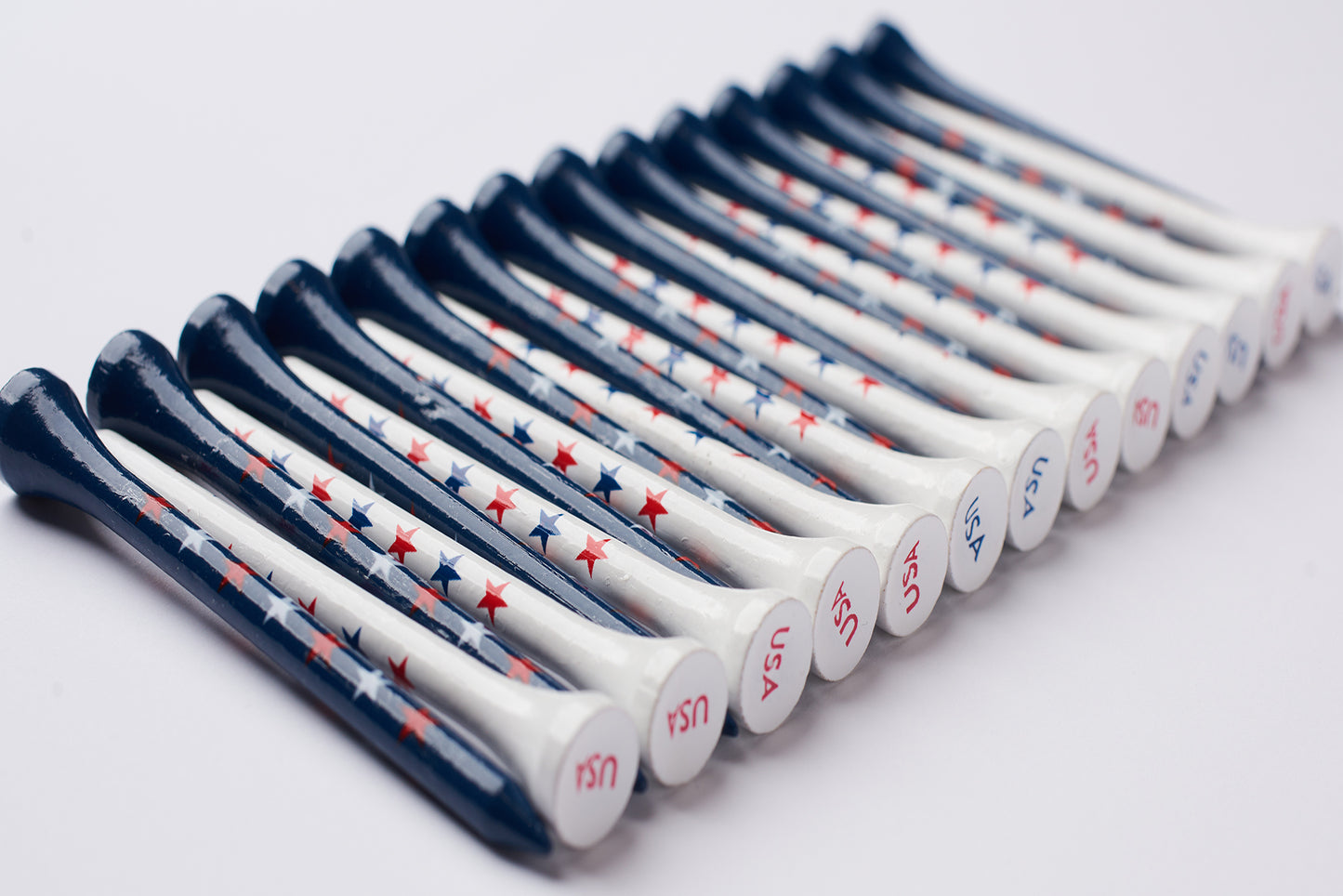 USA Stars - Blue and White (100 tees)