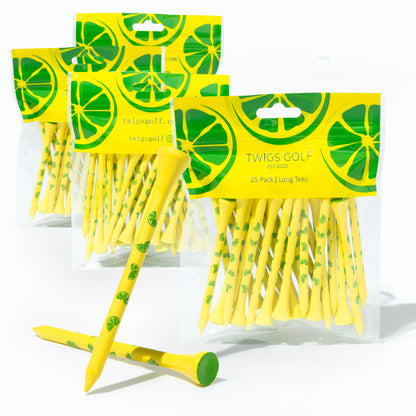 Legendary Lime (Yellow Golf Tee) 100 Count